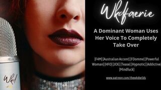 A Dominant Woman Uses Her Voice To Take Over - porn video