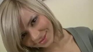 Solo teen Cristina fingers her pussy - porn video