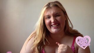 bbw downgrades boyfriend to dog joi - porn video