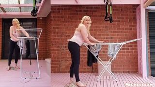 clothes rack strength test - porn video