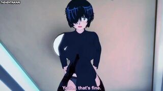Mikoto Urabe Mysterious Girlfriend X Hentai POV Feet - porn video